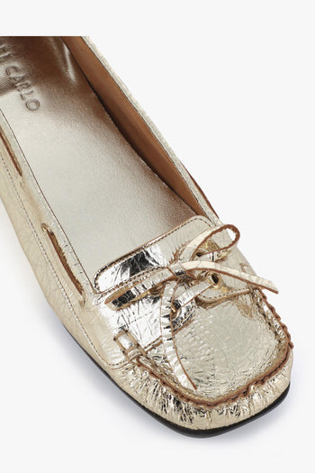 Mocassino 12102 Oro Donna - 5