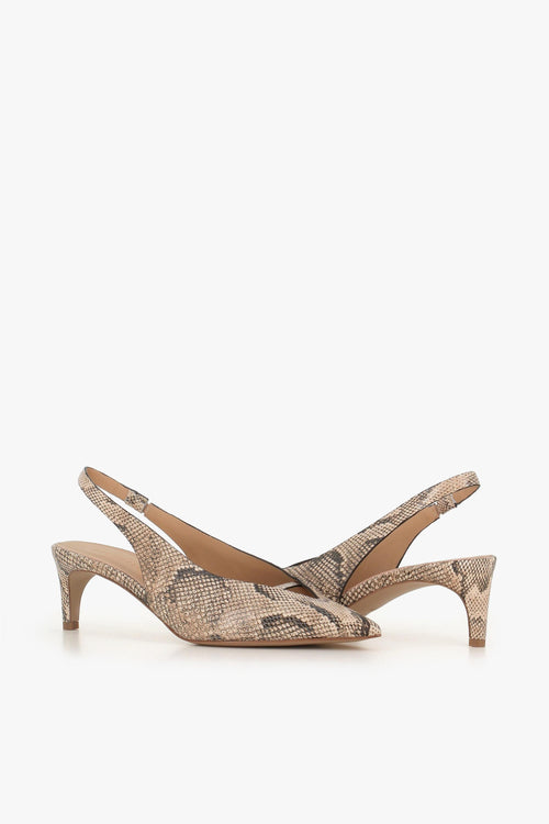 Décolleté 12103 Beige Donna