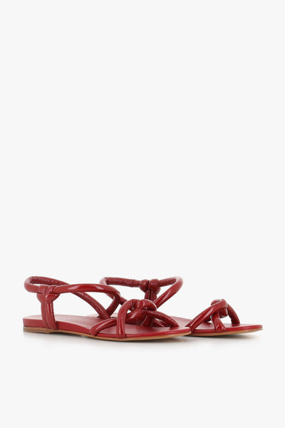 Sandalo 12107 Rosso Donna