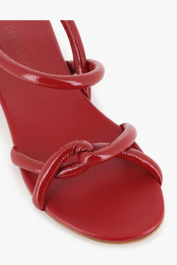 Sandalo 12107 Rosso Donna - 5