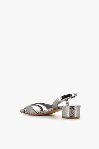 Sandalo 12111 Argento Donna - 3