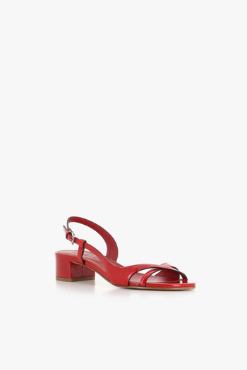 Sandalo 12111 Rosso Donna - 3