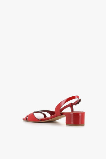 Sandalo 12111 Rosso Donna - 4