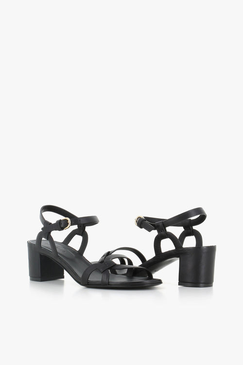 Sandalo 12123 Nero Donna