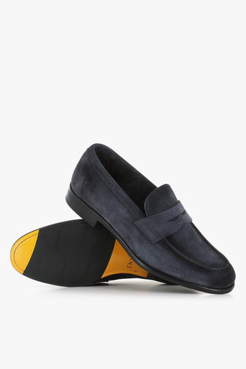 Mocassino Blu Uomo - 2