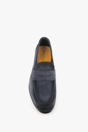 Mocassino Blu Uomo - 5