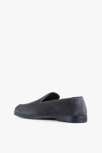 Slip-on Blu Uomo - 4
