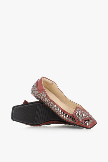 Ballerina Sq30004 Marrone Donna - 2