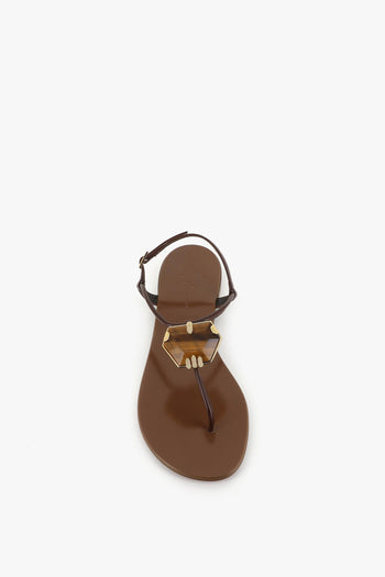 Sandalo E600018-004 Marrone Donna - 4