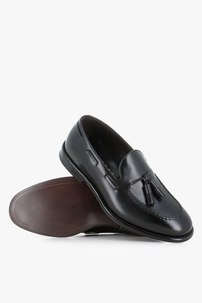 Mocassino Con Nappe 72407.p.10 Nero Uomo