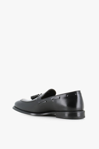 Mocassino Con Nappe 72407.p.10 Nero Uomo - 4