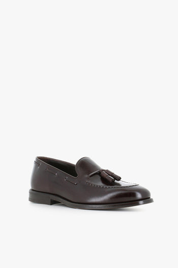 Mocassino Con Nappe 72407.p.9 Marrone Uomo - 3