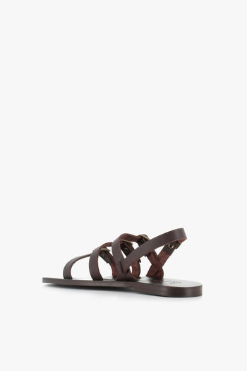 Sandalo Aldwin Marrone Donna - 4
