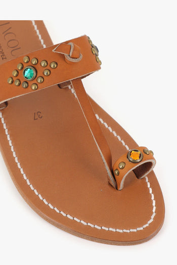 Sandalo Ganges P Marrone Donna - 5