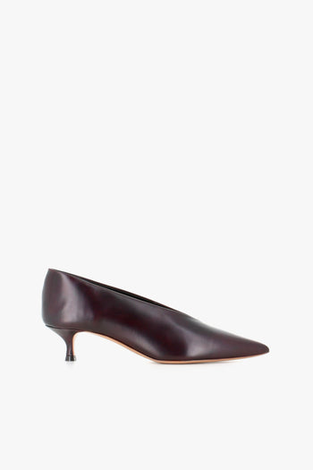Décollette Babouche Kitten Heel Viola Donna - 2