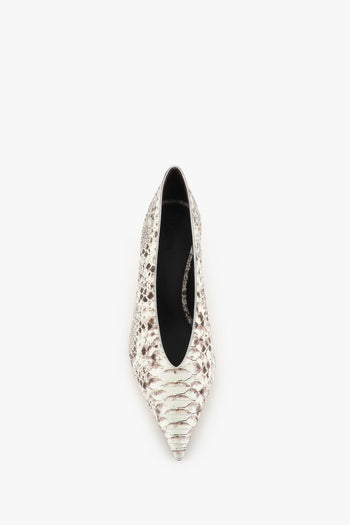 Décollette Babouche Kitten Heel Marrone Donna - 4