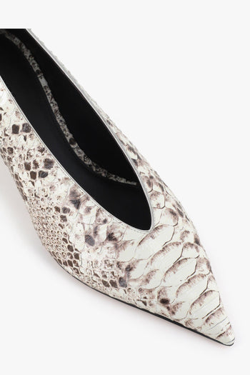 Décollette Babouche Kitten Heel Marrone Donna - 5