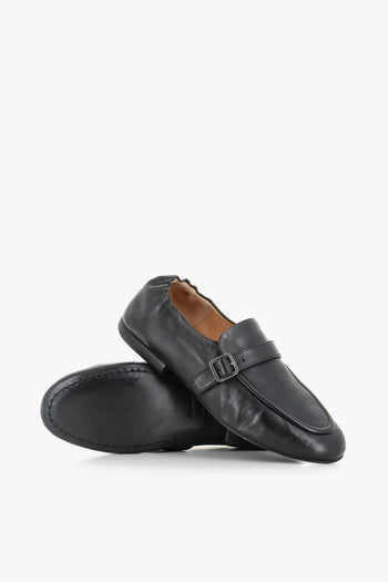 Mocassino Mandolo Nero Donna - 2