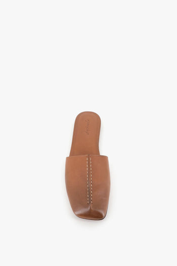 Sabot Quadrangolo Marrone Donna - 5