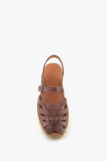 Zeppa Thalis Marrone Donna - 5