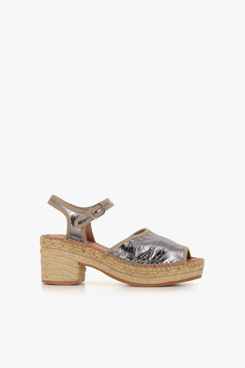 Sandalo Argento Donna