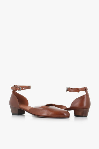 Décolleté 19841d Marrone Donna