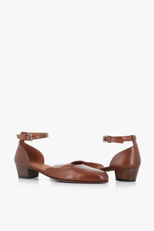 Décolleté 19841d Marrone Donna