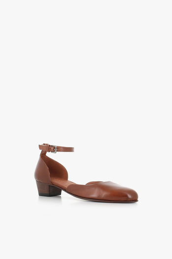 Décolleté 19841d Marrone Donna - 3
