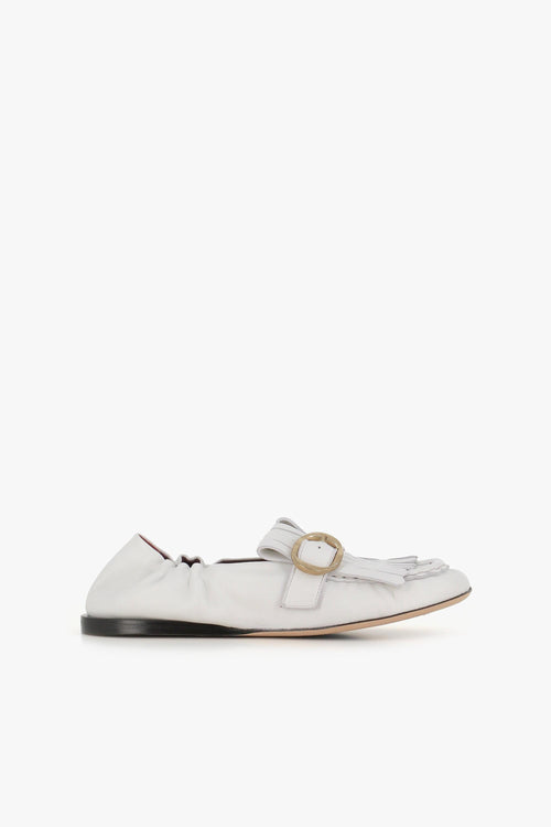 Mocassino Bianco Donna