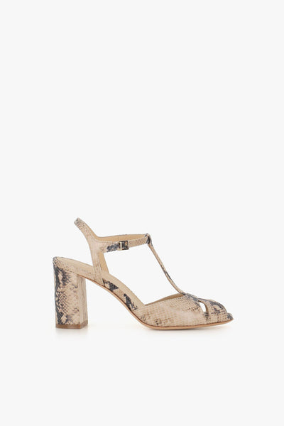 Sandalo Giselle 6 Pitone Pattern Donna