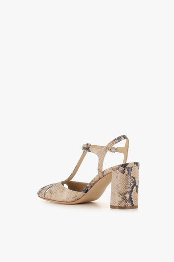 Sandalo Giselle 6 Pitone Pattern Donna - 3