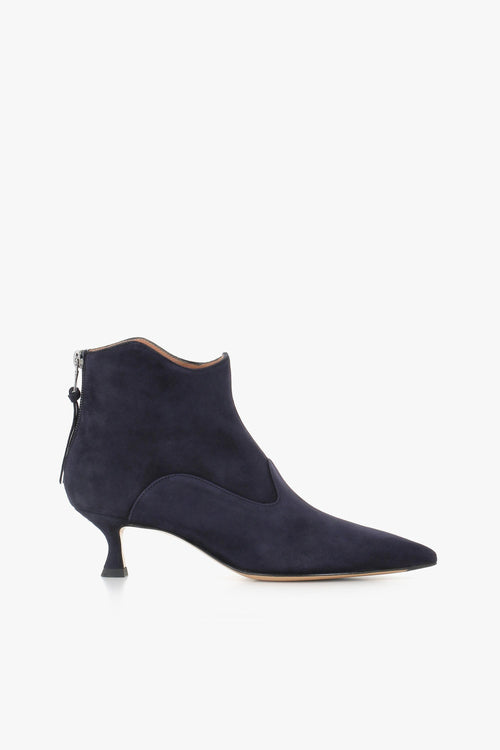 Stivaletto W231108 Blu Donna