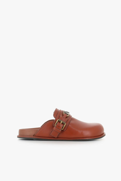 Zadig&voltaire Sabot Angie Gourmette Marrone Donna