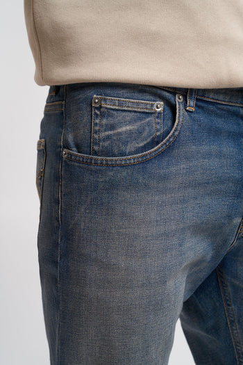 Jeans Dian carrot in denim stretch - 7