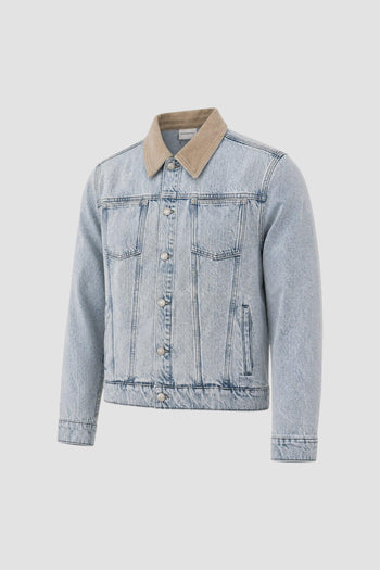 Giubbotto di jeans Délavée - 2