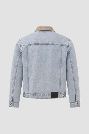 Giubbotto di jeans Délavée - 3