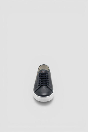Sneaker in pelle bottalata - 4