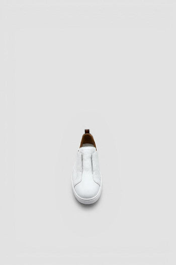 Sneaker slip-on in pelle - 4