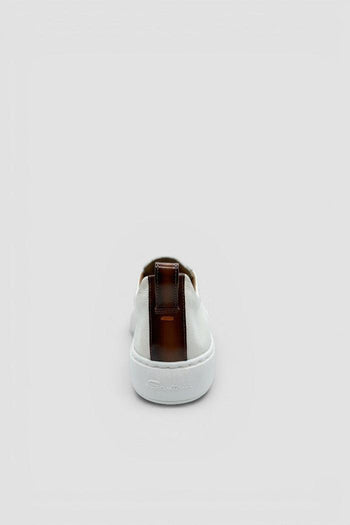 Sneaker slip-on in pelle - 5