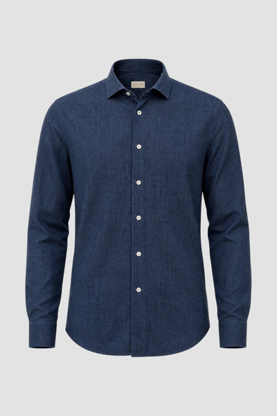 Camicia in lino e cotone