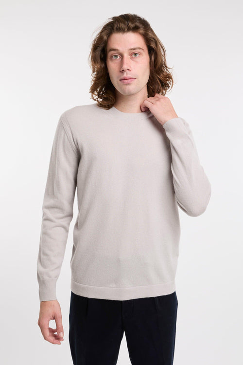 Maglia girocollo in lana e cashmere - 2