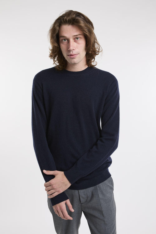 Maglia girocollo in lana e cashmere - 2