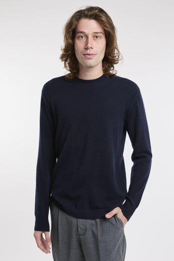 Maglia girocollo in lana e cashmere - 3