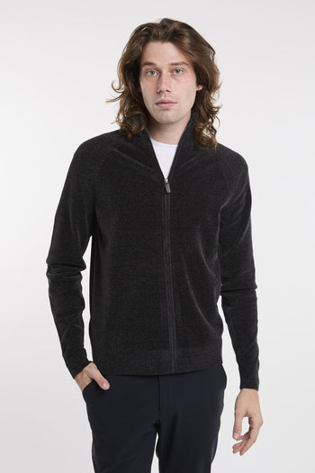 Velvet full zip knit - 3