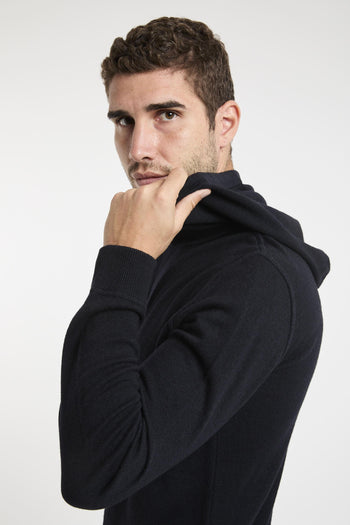 Maglia con cappuccio in puro cashmere - 6