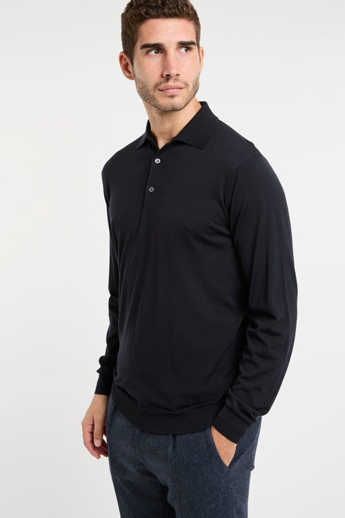 Polo in 180s merino - 2