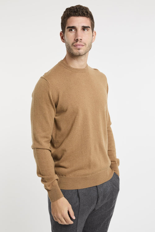 Maglia girocollo in cashmere