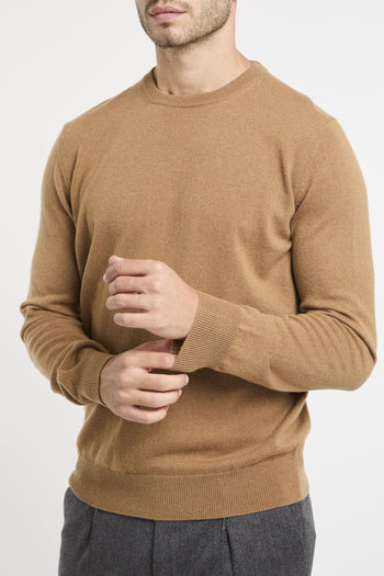 Maglia girocollo in cashmere - 5