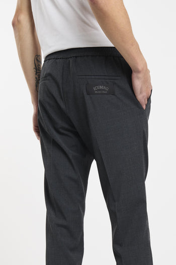 Pantalone carry over con logo - 6