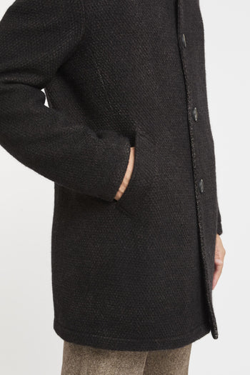 Cappotto in misto lana - 6